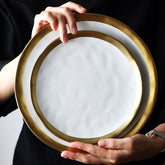 Pearl Ceramic Plate Dish Set | Yedwo Design